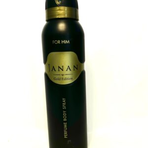 Janan ( j.) Gold Edition Perfume Body Spray – For Him (150ml)