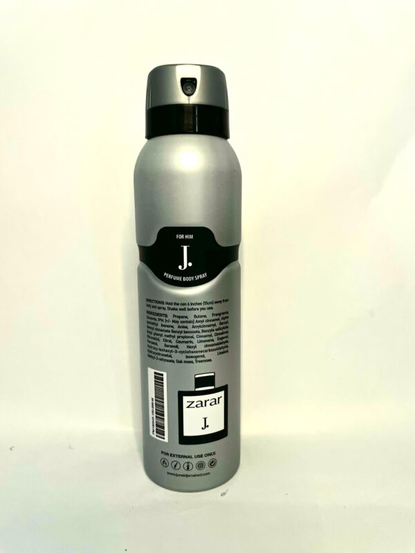 J. Zarar Perfume Body Spray – For Him (150ml)